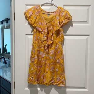 Yellow sundress.